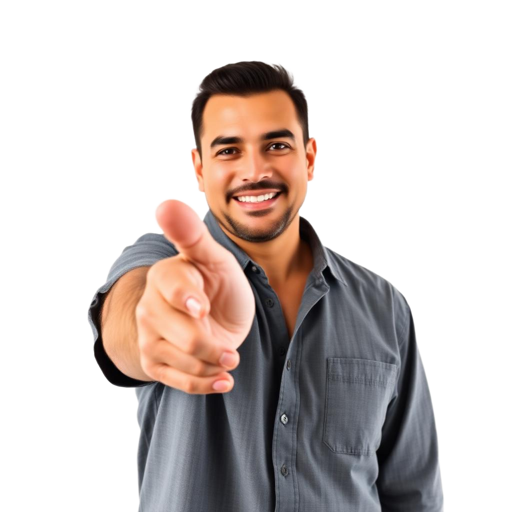 A mentor extending a handshake representing integrity